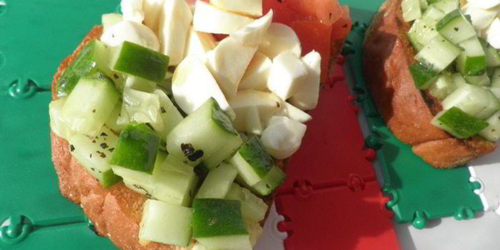 Как приготовить брускетту кусочек италии