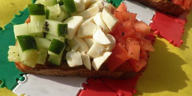 Рецепт брускетты кусочек италии