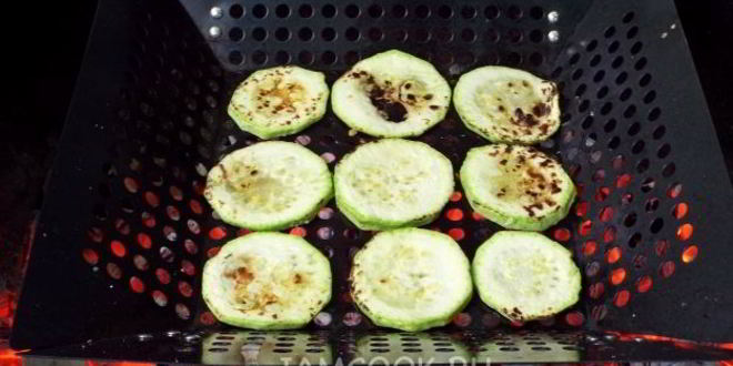 Рецепт брускетты с кабачками-гриль