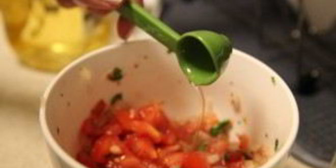 Рецепт брускетты с помидорами