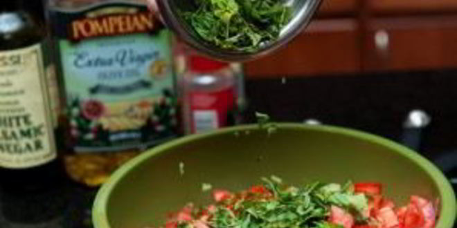 Рецепт брускетты с томатами