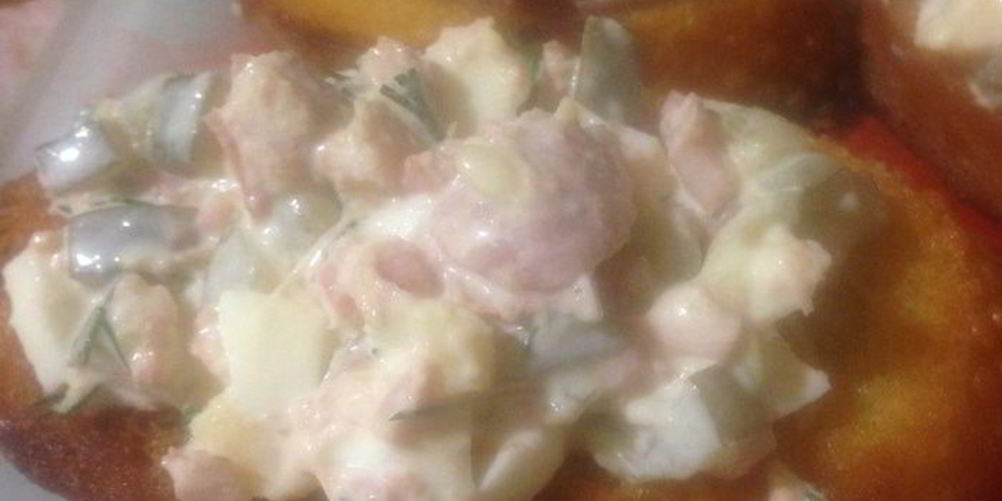 Как приготовить брускетту с тунцом