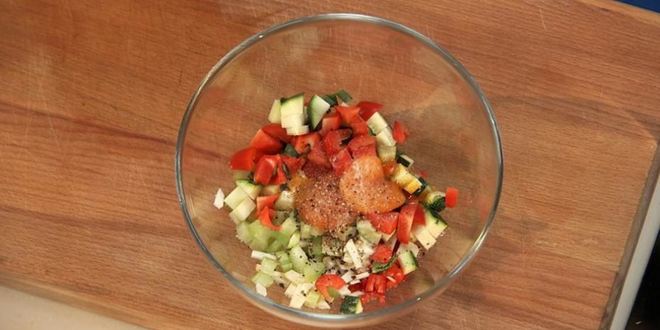 Рецепт филе морского языка с брускеттой