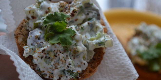 Рецепт творожной брускетты