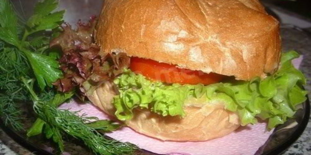 Как приготовить биг бургер с куриным фаршем