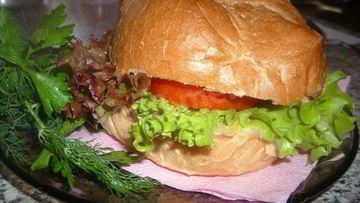 Рецепт Бига бургер с куриным фаршем