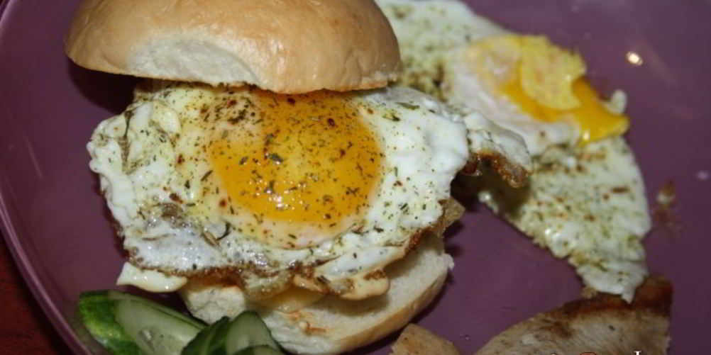 Как приготовить брекфастбургер