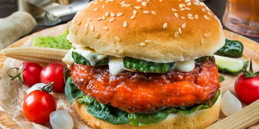 Как приготовить бургер баффало