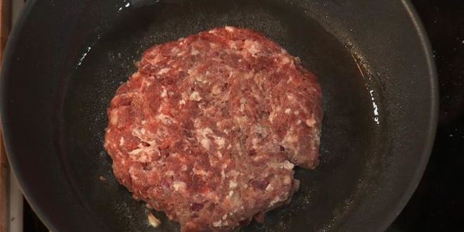 Рецепт бургера из говядины с картофелем пай