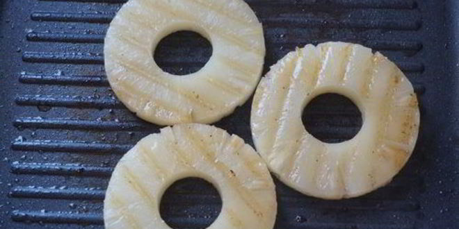 Рецепт бургера с ананасом и соусом терияки