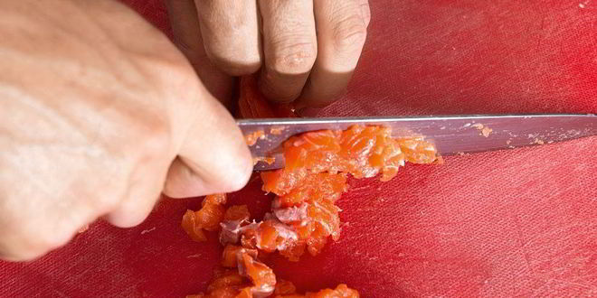 Рецепт бургера с семгой