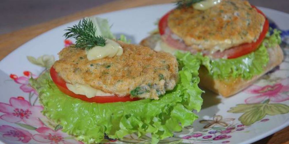 Как приготовить бургеры с котлетками из семги и каперсов