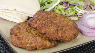 Рецепт Бургеров с нутом и хумусом