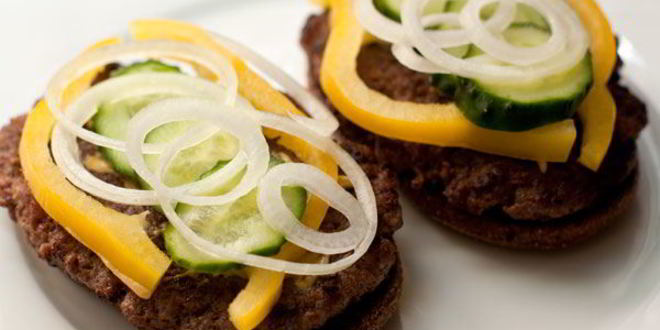 Рецепт домашнего гамбургера с ржаным хлебом