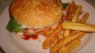 Рецепт Гамбургера из фарша и селедки