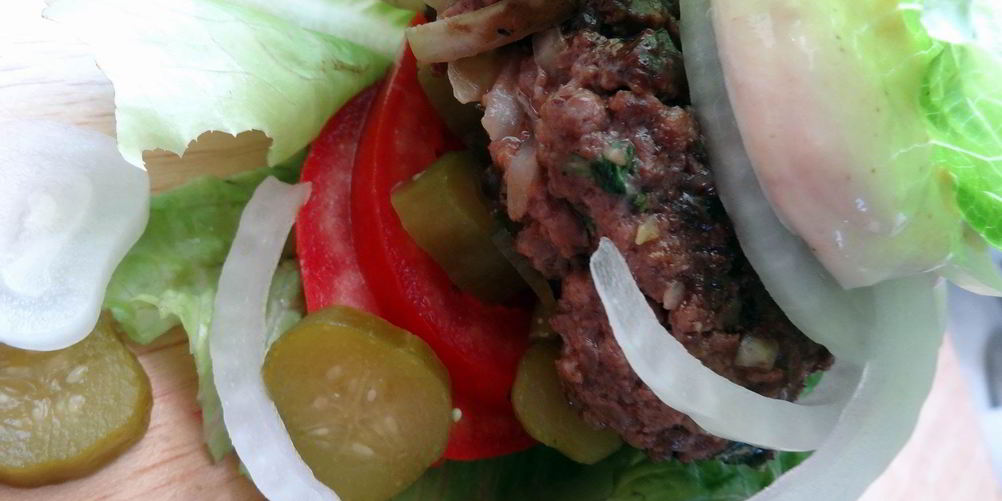 Как приготовить гамбургер в листьях салата по-ванкуверски