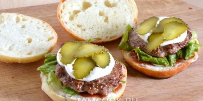 Рецепт гамбургера