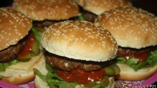 Рецепт Гамбургеров на мангале