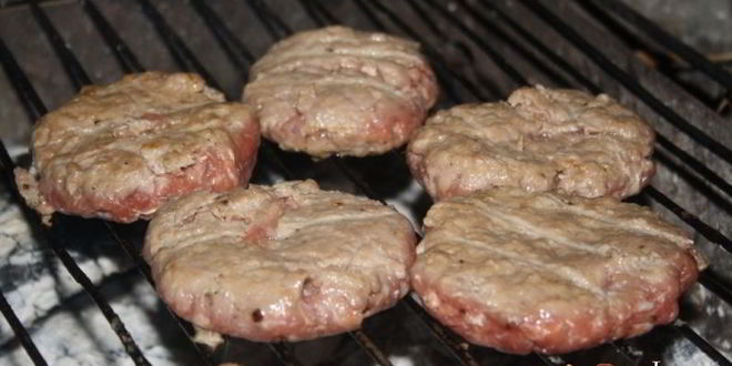 Рецепт гамбургеров на мангале