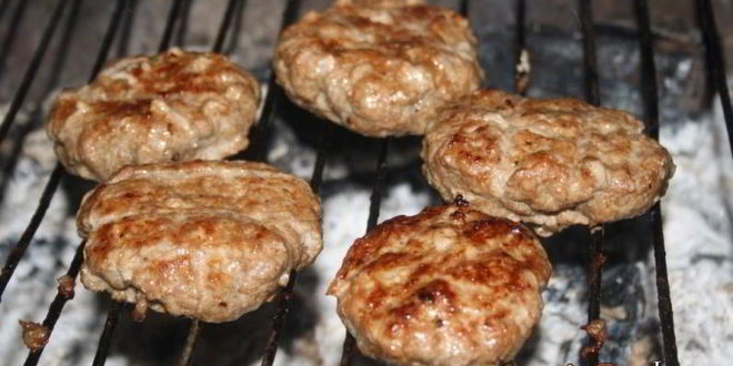 Рецепт гамбургеров на мангале