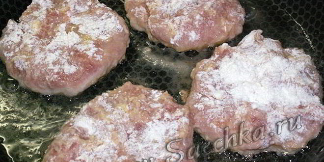 Рецепт котлеты куринбургер