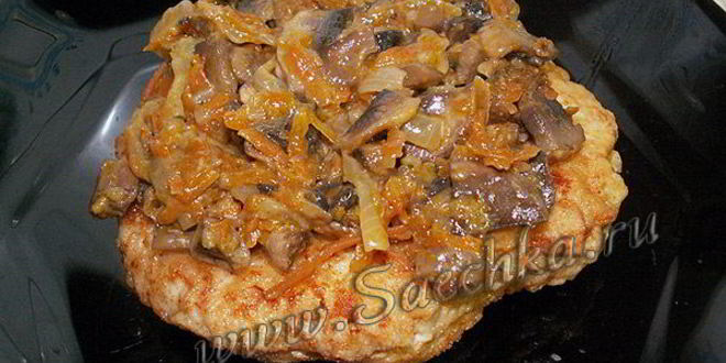 Рецепт котлеты куринбургер