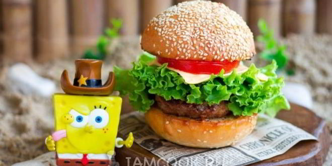 Рецепт крабсбургера