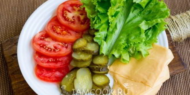 Рецепт крабсбургера