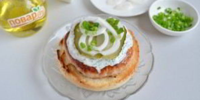 Рецепт куриного бургера тандури