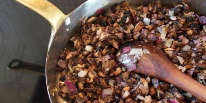 Рецепт вегетарианских бургеров с грибами