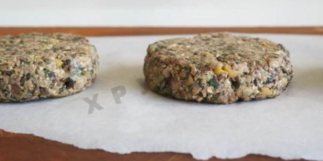 Рецепт вегетарианских бургеров с грибами