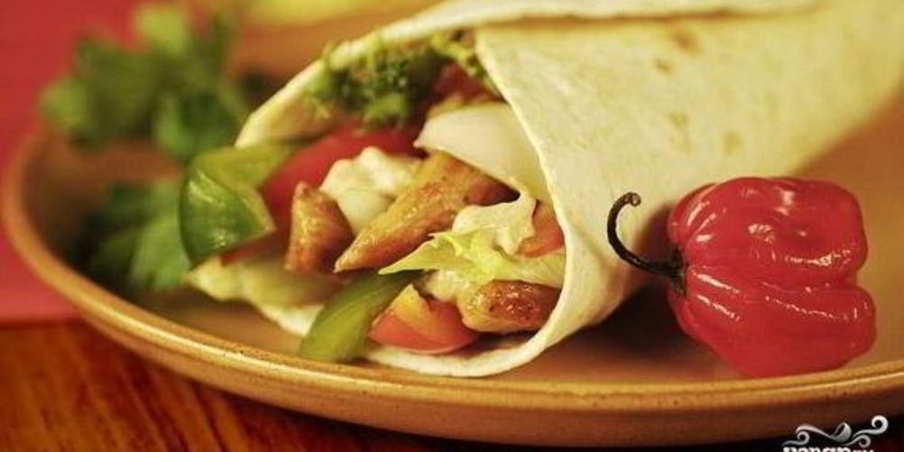 Как приготовить буррито с курицей и фасолью