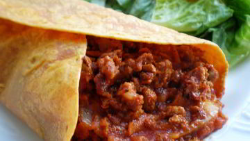 Рецепт Буррито с мясом