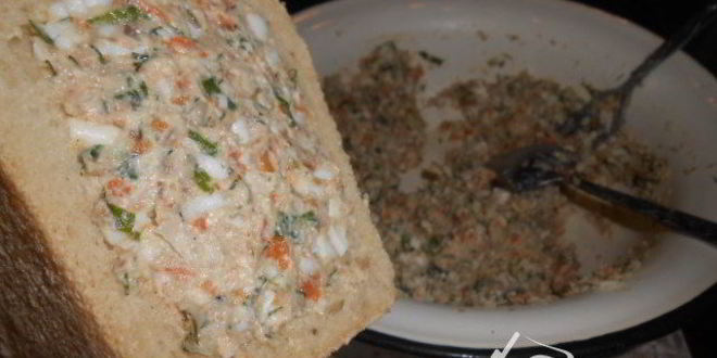 Рецепт большого походного бутерброда