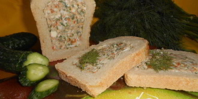 Рецепт большого походного бутерброда