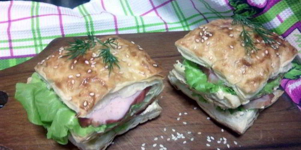 Как приготовить бутерброд мильфей