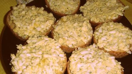 Рецепт Бутерброда с сырком и яйцом