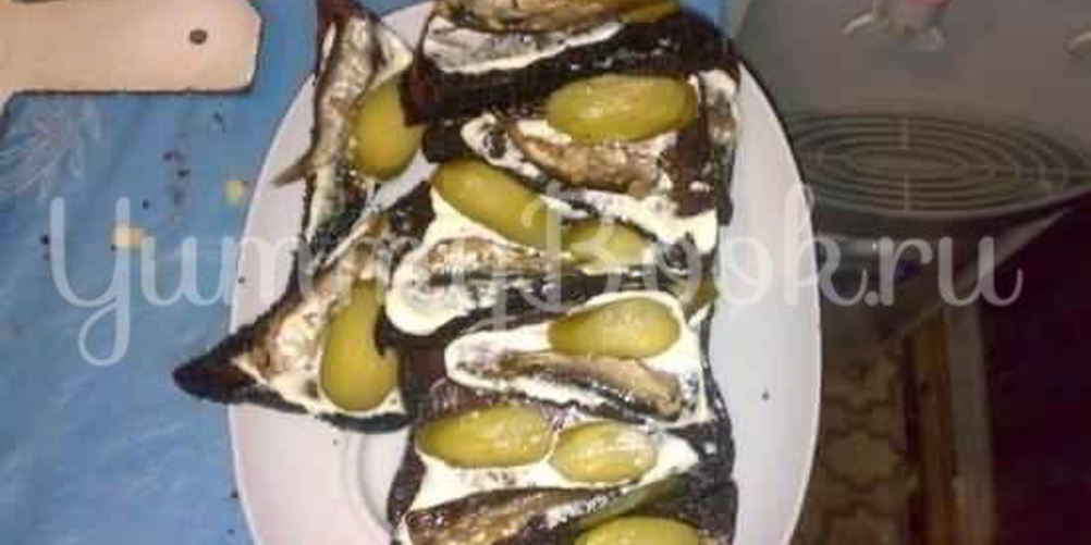 Как приготовить бутербродики со шпротами