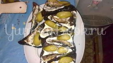 Рецепт Бутербродиков со шпротами