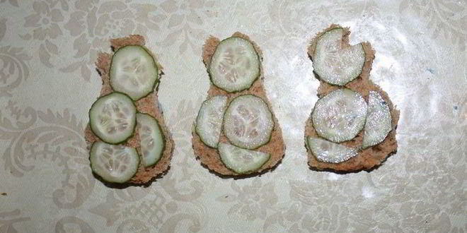 Рецепт бутербродов поющих снеговики в шарфиках