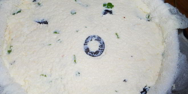 Рецепт бутербродов с домашним мягким сыром на хлебцах