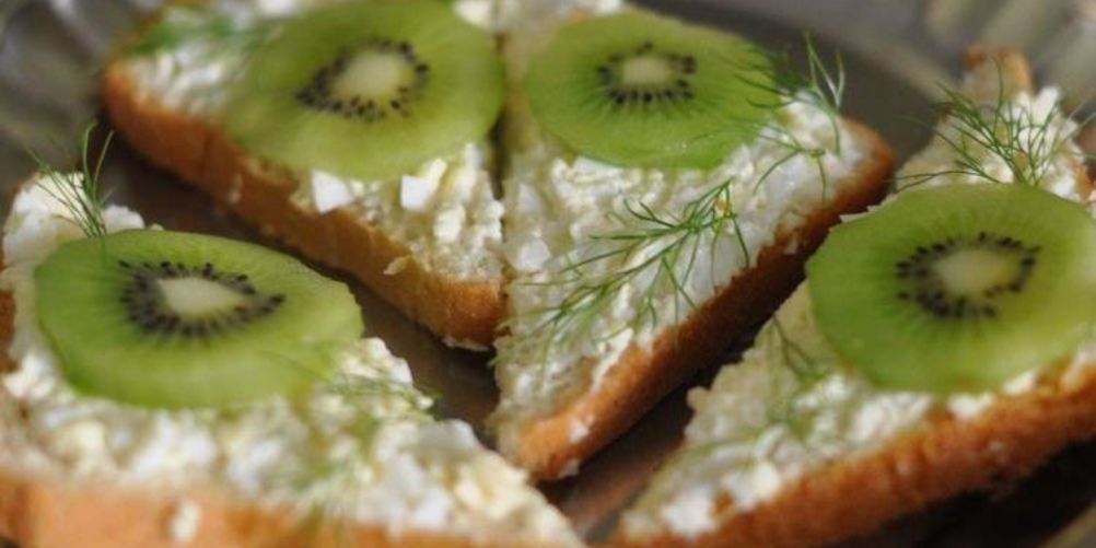 Как приготовить бутерброды с киви на день рождения