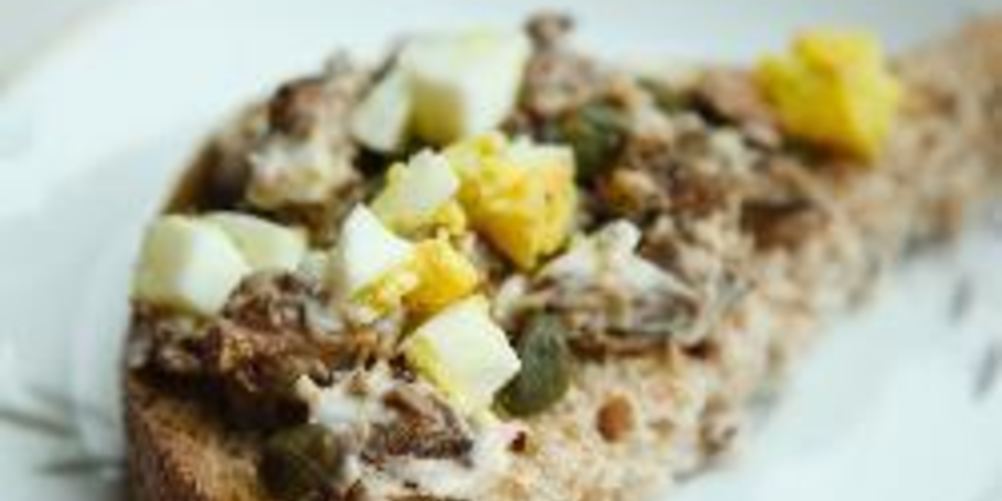 Как приготовить бутерброды с печенью и яйцом