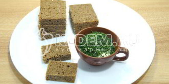 Рецепт бутербродов с селедкой