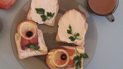 Рецепт Бутербродов с семгой