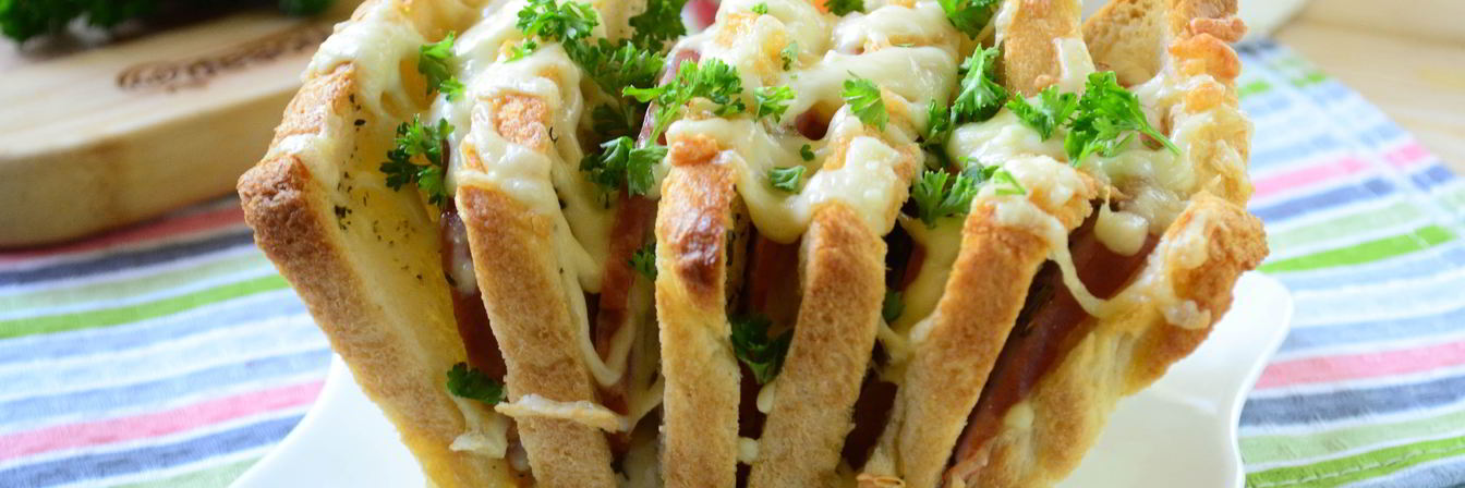 Рецепт Гармошки из бутербродов