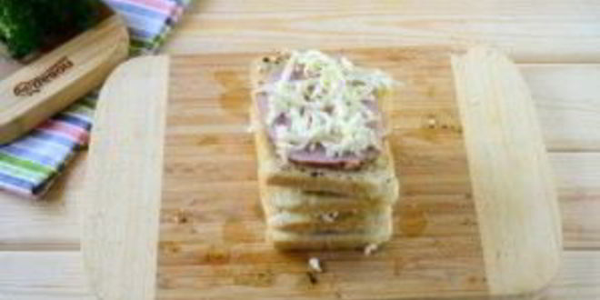 Рецепт гармошки из бутербродов