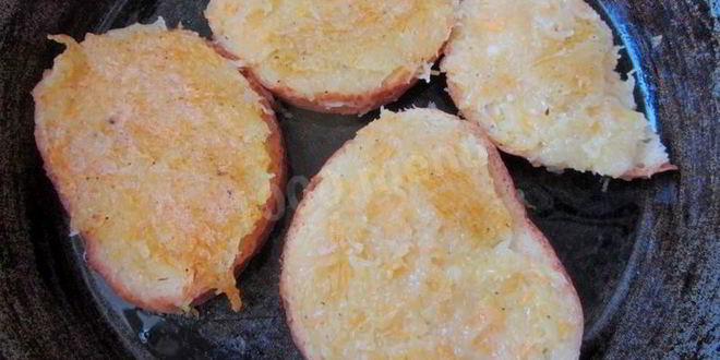 Рецепт горячих бутербродов с картошкой