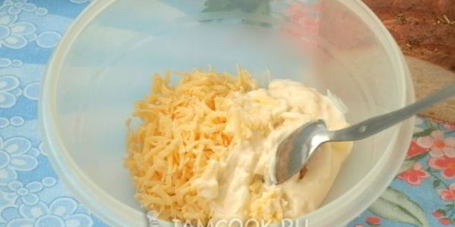 Рецепт горячих бутербродов с сыром и зеленью