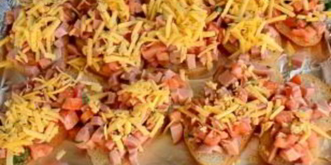 Рецепт горячих бутербродов